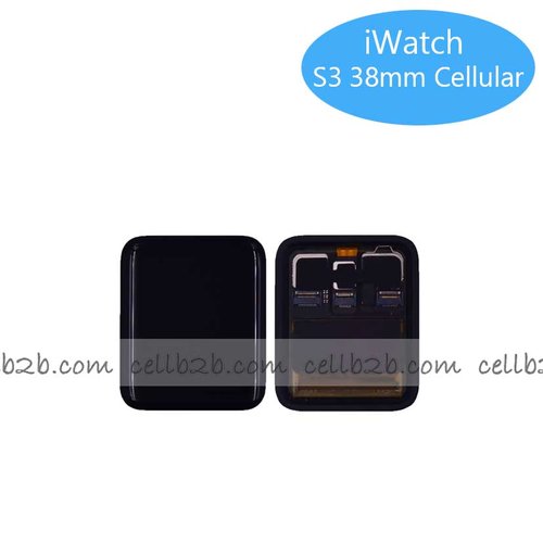 Pantalla Completa Original Apple iWatch Series 3 38MM Negra Cellular (Original Desmontaje)