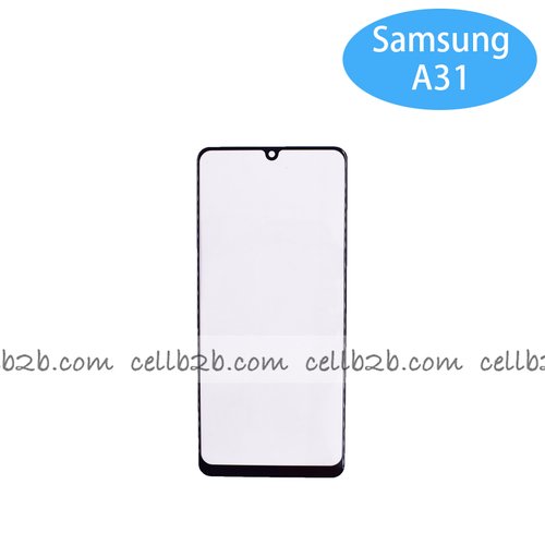 Pantalla Cristal Samsung A31 A315F Negra
