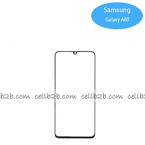 Pantalla Cristal Samsung Galaxy A80 Negra