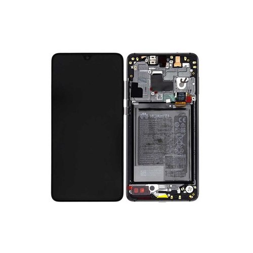 *Pantalla Huawei Mate 20 Twilight / Purple con Marco y Bateria SERVICE PACK
