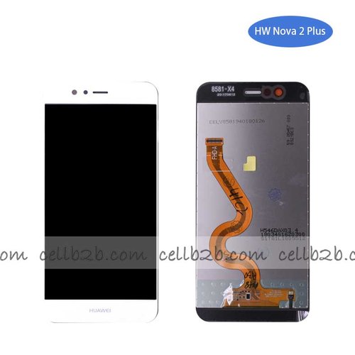 Pantalla Huawei Nova 2 Plus Blanca LCD+Táctil Original Completa