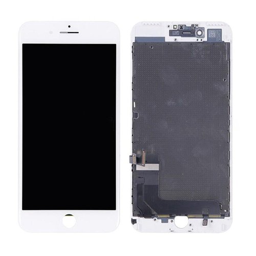 Pantalla iPhone 7G Plus Completa Blanco con Soporte LCD Metálico Calidad AAA+