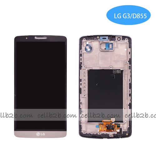 Pantalla LG G3 Con Marco Negro Completa LCD+Táctil