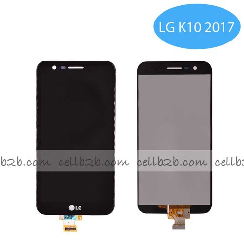 Original Pantalla LG K10 2017 Negro SIN MARCO Completa LCD+Táctil