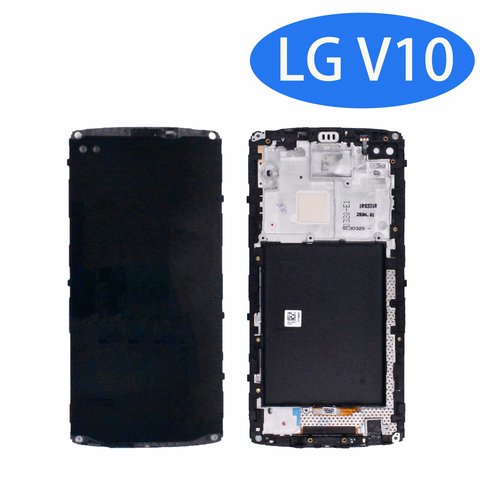 Original Pantalla LG V10 Negra Completa LCD+Táctil Con Marco