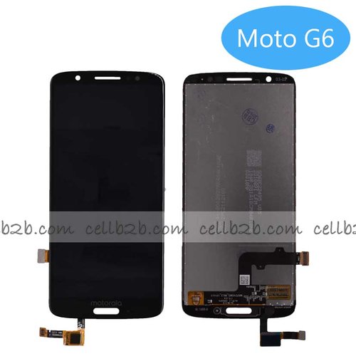Original Pantalla Moto G6 Negra Completa LCD+Táctil