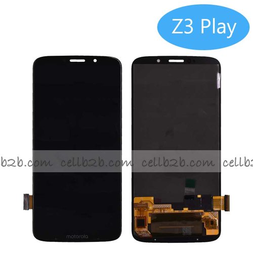Pantalla Moto Z3 Play Negra Completa LCD+Táctil