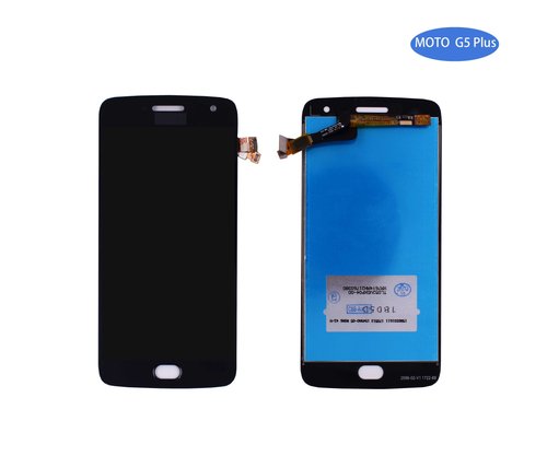 Original Pantalla Motorola G5 Plus Negra Completa LCD+Táctil