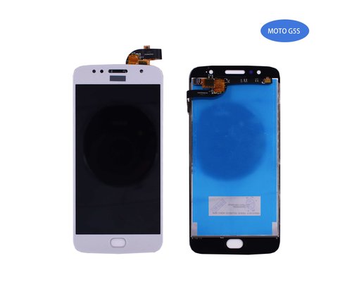 Original Pantalla Motorola G5S Blanca Completa LCD+Táctil