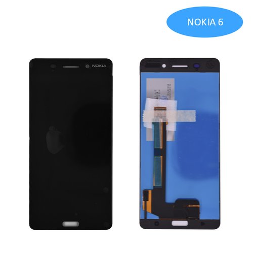 Original Pantalla Nokia 6 LCD+Táctil Completa Negra