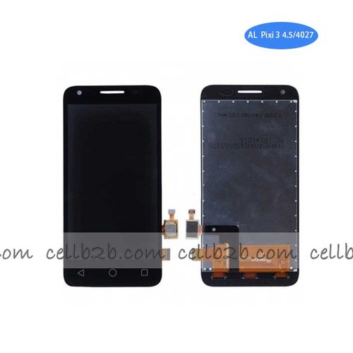 Pantalla Alcatel Pixi 3 4.5 Negra Completa LCD+Táctil