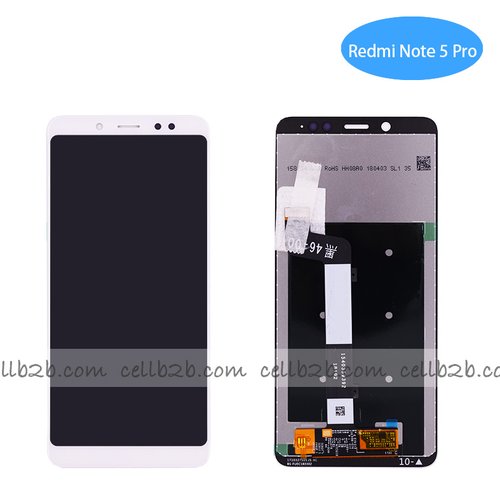 Original Pantalla Xiaomi Redmi Note 5 Pro/Note 5 Blanca Completa LCD+Táctil