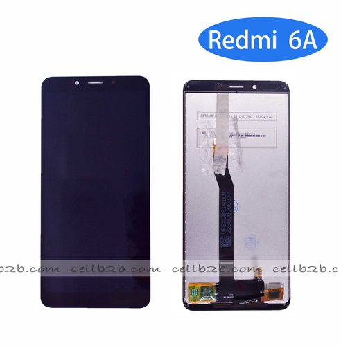 Original Pantalla Xiaomi Redmi 6/ 6A Negra Completa LCD+Táctil