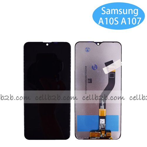 *Pantalla Samsung Galaxy A10S A107 Negra Completa Original Service Pack