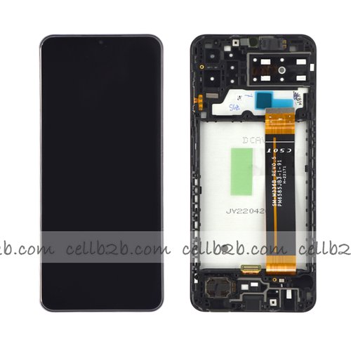 *Pantalla Samsung GALAXY A13 2020 A137F Negra con Marco Original LCD+Táctil SERVICE PACK