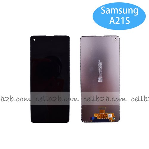 Pantalla Samsung Galaxy A21S A217 Negra sin Marco Completa Original