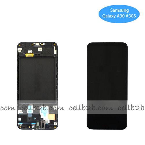 *Pantalla Samsung Galaxy A30 A305 Negra Completa Original SERVICE PACK