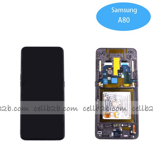 *Pantalla Samsung Galaxy A80 A805F Negra Completa Original SERVICE PACK