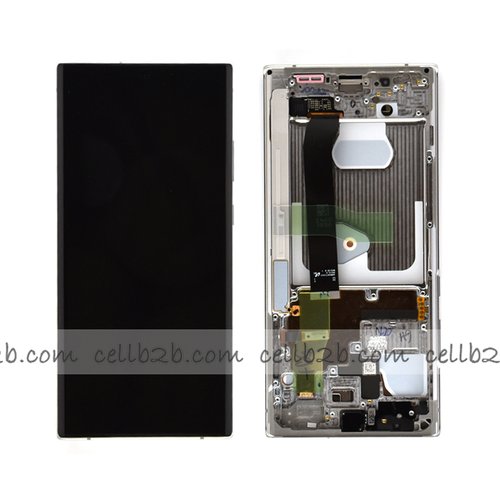 *Pantalla Samsung Galaxy Note 20 Ultra 4G/5G N985/N986 Blanca con Marco SIN Cámara Completa Original SERVICE PACK