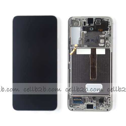 *Pantalla Samsung Galaxy S22 Plus S906 Blanca CON MARCO Original LCD+Táctil SERVICE PACK