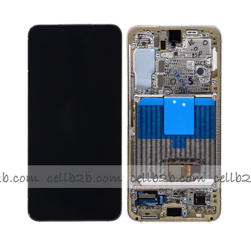 *Pantalla Samsung Galaxy S22 S901 Lila CON MARCO Original LCD+Táctil SERVICE PACK