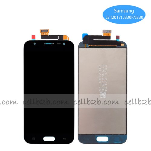 Pantalla Samsung J3 (2017) J330F/J330 Plateada/Azul Original CAMBIO CRISTAL