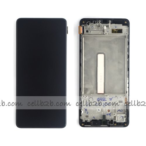 *Pantalla Samsung M53 5G M536 Negra CON MARCO Original LCD+Táctil SERVICE PACK