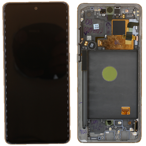*Pantalla Samsung Note 10 Lite N770F Plateada Completa Original SERVICE PACK