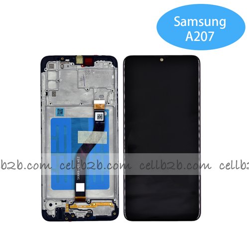 *Pantalla Samsung SM-A207F GALAXY A20S Negra con Marco Original Completa SERVICE PACK