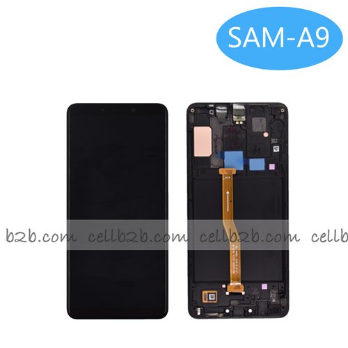 *Pantalla Samsung SM-A920F GALAXY A9 2018 Negra Original Completa SERVICE PACK