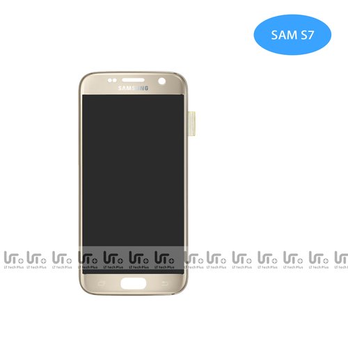 Pantalla Samsung SM-G930F GALAXY S7 Dorada Completa Cambio Cristal