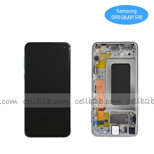 *Pantalla Samsung SM-G970 GALAXY S10E Negra Completa Original SERVICE PACK