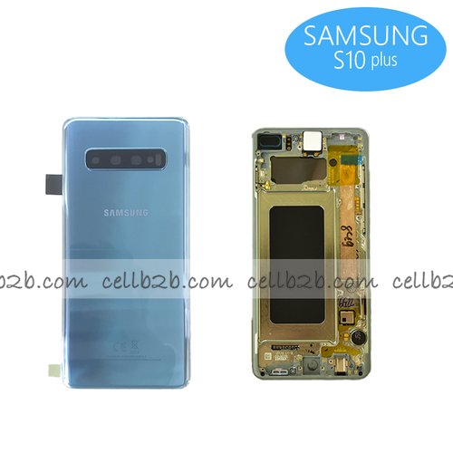 *Pantalla Samsung SM-G975 GALAXY S10 Plus Verde Completa Original SERVICE PACK