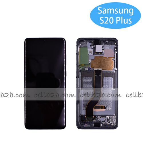 *Pantalla Samsung SM-G986B G985F GALAXY S20 Plus 4G / 5G Gris con Marco Original Completa SERVICE PACK