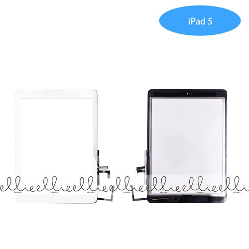 Original Pantalla Táctil iPad 5/ iPad Air A1474 A1475 A1476 Blanca con Flex Boton Home Tactil