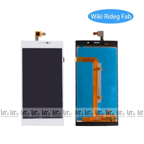 Pantalla Wiko Ridge Fab 4G Blanca Completa LCD+Táctil