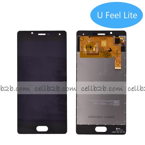Pantalla Wiko U Feel Lite Negra Completa LCD+Táctil