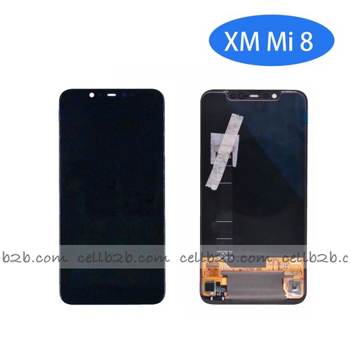 Original Pantalla Xiaomi Mi 8 Negra Completa LCD+Táctil