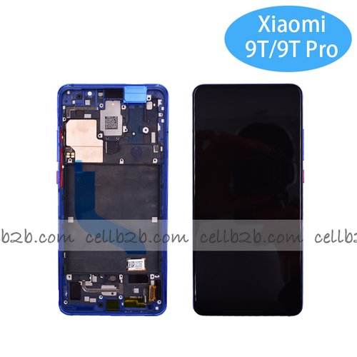 Pantalla Xiaomi Mi 9T/ Mi 9T Pro/ K20/ K20 Pro OLED Azul con Marco Completa Tactil+LCD