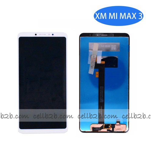 Original Reparada Pantalla Xiaomi Mi Max 3 Blanca Completa LCD+Táctil