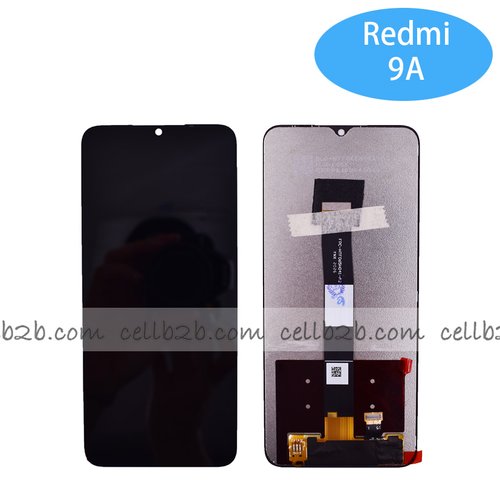*Pantalla Xiaomi Redmi 9A / 9C / 9AT Negra sin Marco SERVICE PACK