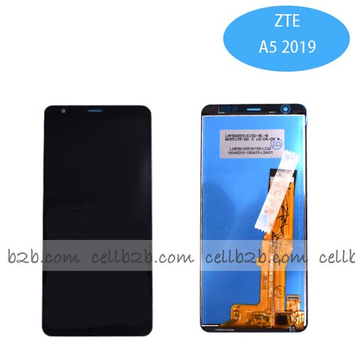 Pantalla ZTE A5 2019 Negra Completa LCD+Táctil