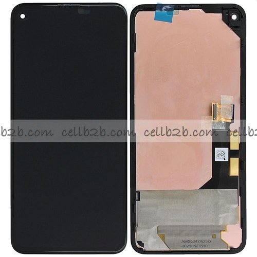 Original Nueva Pantalla Google Pixel 5A Negra CON MARCO Completa LCD+Táctil