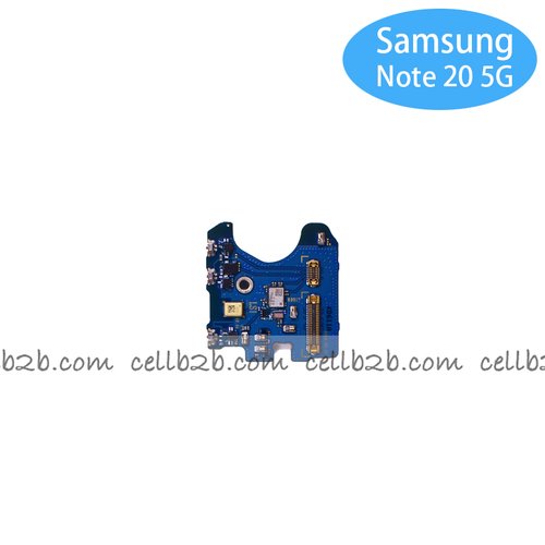 Placa Pequeña + Microfono para Samsung Note 20 N980F / Note 20 5G N981F