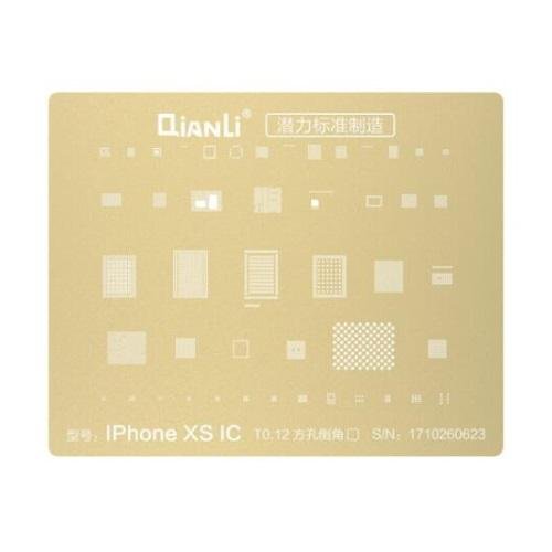 Plantilla Metalica de Chip IC para Apple iPhone Xs / Xs Max / Xr