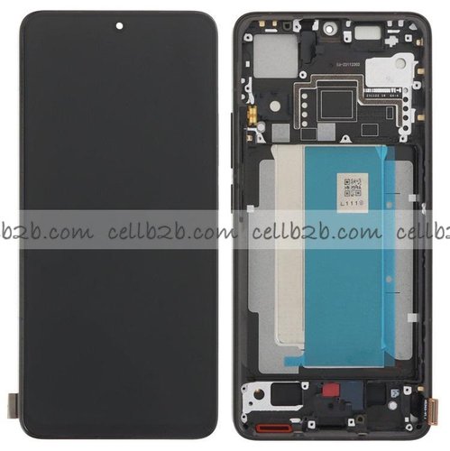 Original Pantalla Xiaomi Poco F6 Pro 5G Negra con Marco Completa Tactil+LCD