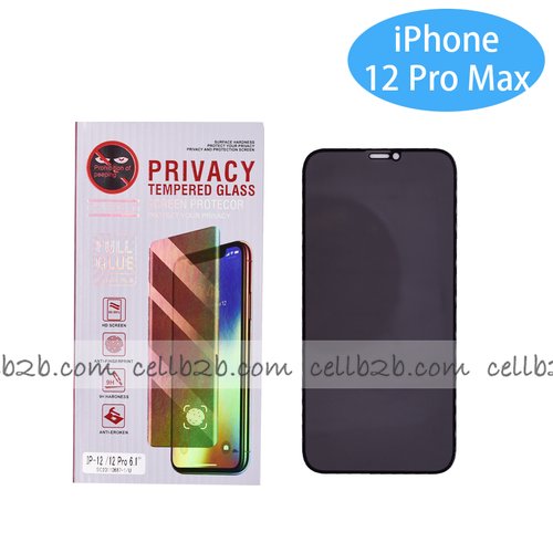 ED105 Protector Cristal Anti-Espía para iPhone 12 Pro Max 6.7