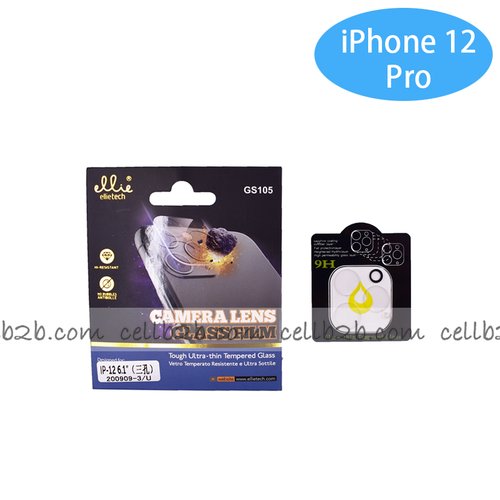 GS105 Protector Cristal de Cámara para iPhone 12 Pro 6.1