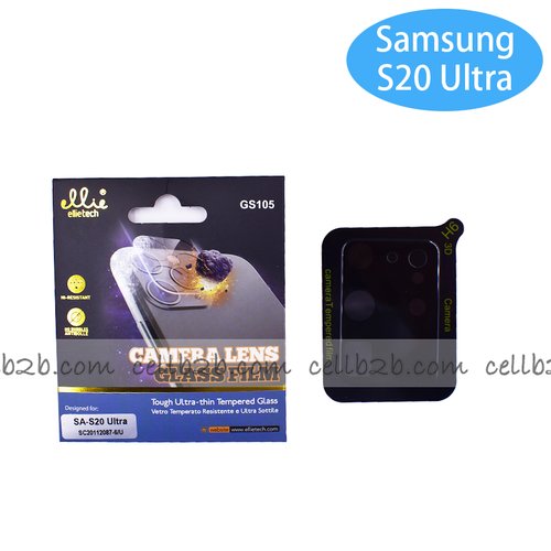 GS105 Protector Cristal de Cámara para Samsung S20 Ultra