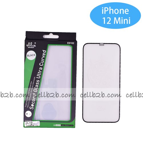 ED102 Protector Cristal para iPhone 12 Mini 5.4 Full Glue Completo